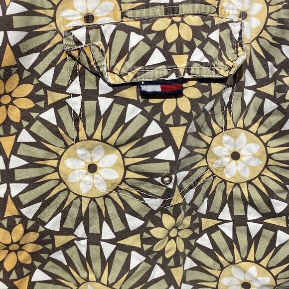 Tommy Hilfiger Men's Multicolor Floral Drawstring Mesh Lined Swim Trunk Large - Picture 6 of 12